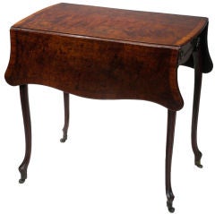 Used Hepplewhite French Taste Period Mahogany Pembroke Table, English, circa 1775