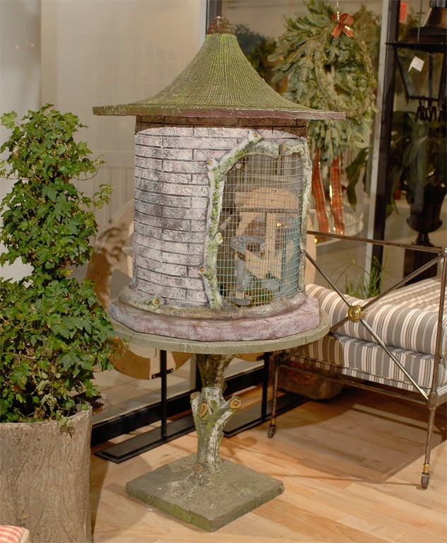 Large Stone Birdcage For Sale 5