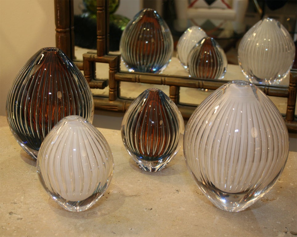 Glass Vases by Jan-Erik Ritzman