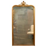 18th Century Louis XV Gilded Mirror with Original Glass