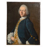 Late 18th/ Early 19th Century Portrait of Court Figure, Unframed