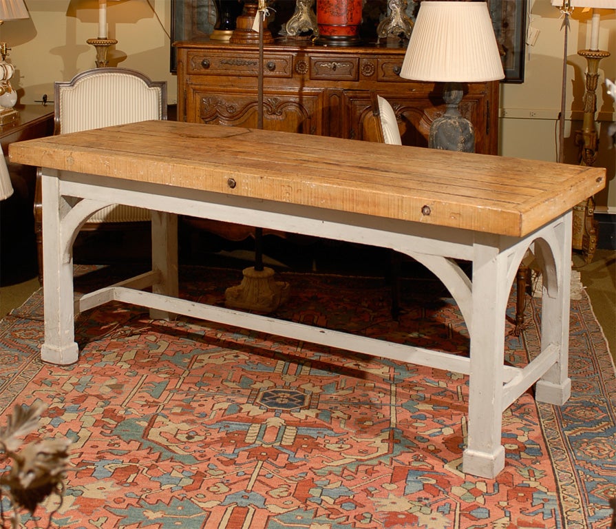 Butcher's Shop Table