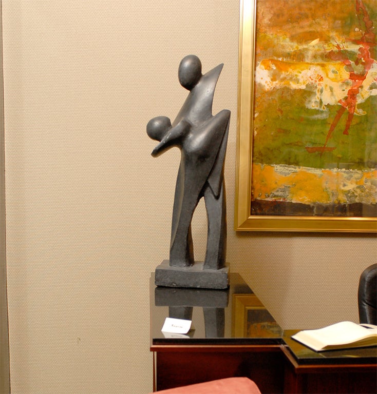 Statue of Dancers in Marble