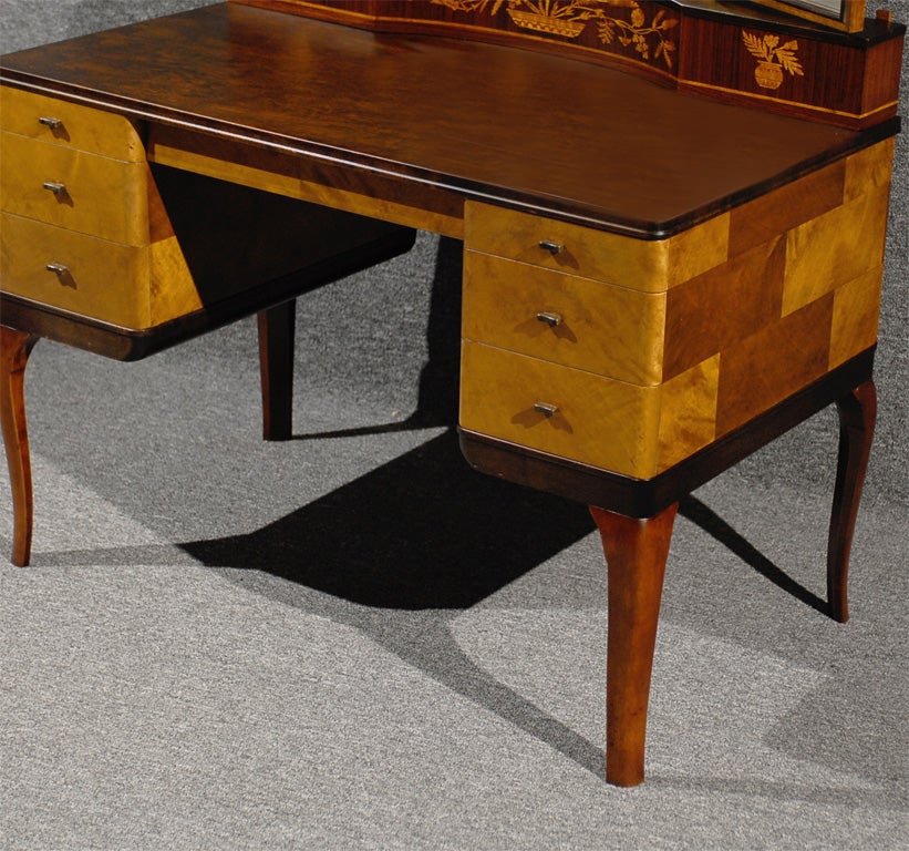 Swedish Art Deco Dressing Table Vanity by Carl Malmsten