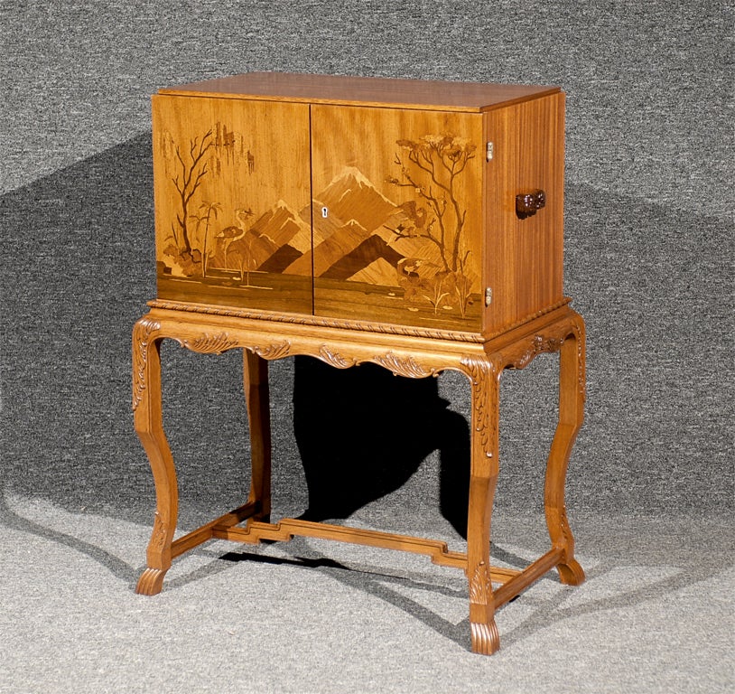intarsia furniture