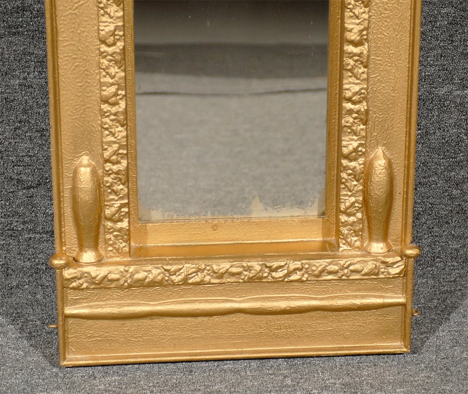 Swedish Victorian Gilded Swag Mirror In Good Condition For Sale In Atlanta, GA