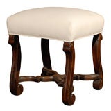 Curved leg stool