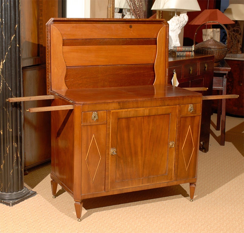 Louis XVI Period Dutch Chest That Opens into Sideboard with a Sink For Sale 1