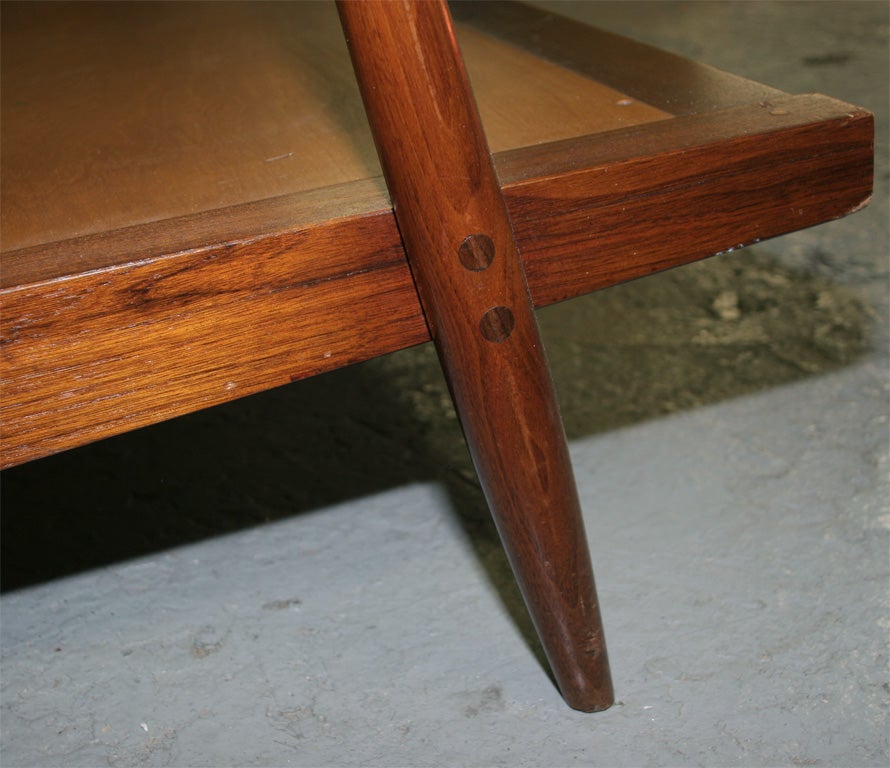 20th Century George Nakashima Studio Spindle Settee For Sale