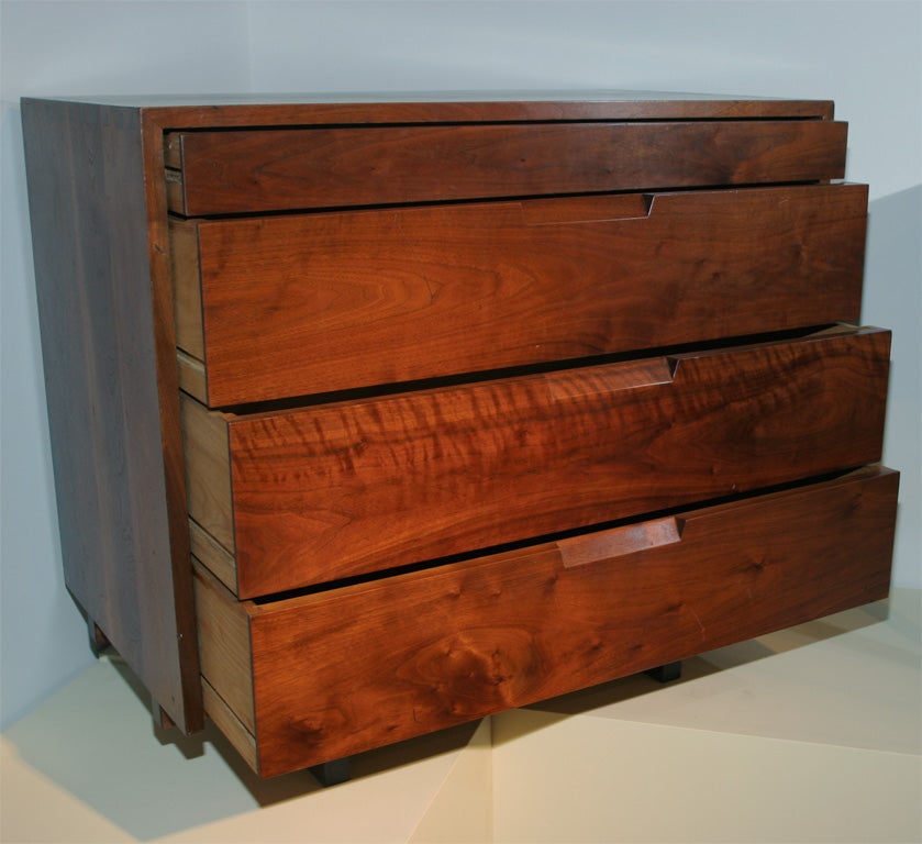 20th Century George Nakashima 4 Drawer Chest