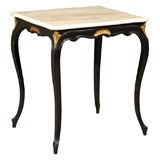 19th Century French Marble Top  Accent Table