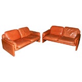 Pair of Love Seats by De Sede