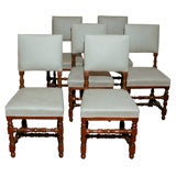 Pair of Mediterranean Renaissance-Stye Chair
