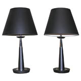 Black and Polished Nickel lamps Black and Polished Nickel lamps