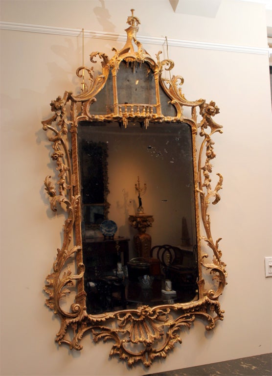 Chippendale Looking Glass