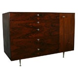 A Thin-Edge Rosewood Sideboard by George Nelson for H. Miller.
