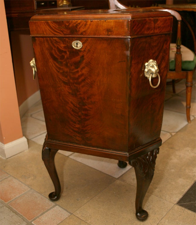 Rare Traingle Form Cellarette, 18th century