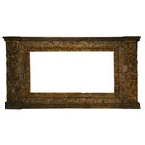 ITALIAN GILT WOOD MIRROR FRAME