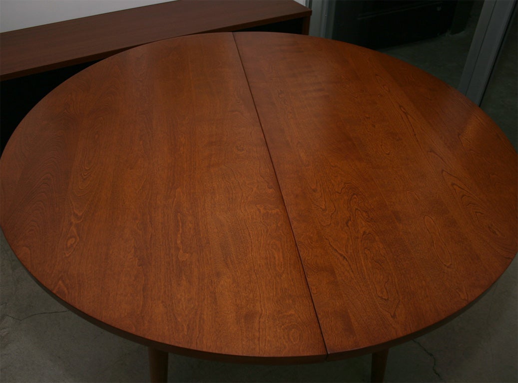 1950's dining table with 4 chairs by Conant Ball/Russell Wright 1