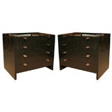 Pair of Lacquered Commodes Pair of Lacquered Commodes