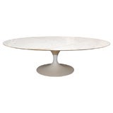 Eero Saarinen Oval Marble Coffee Table for Knoll