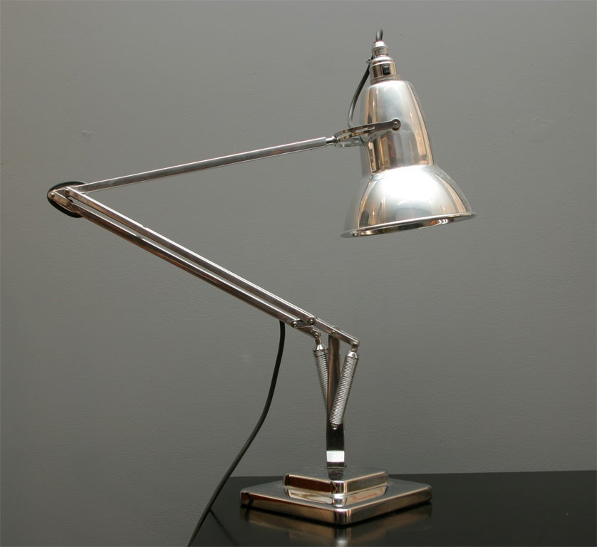 Aluminum Anglepoise Desk Lamp by George Carwardine