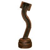 Wooden Sculptural Pipe Mold