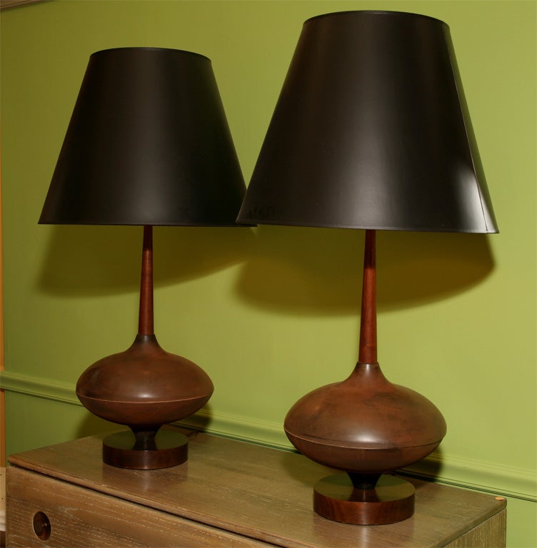 American Tall Organic Table Lamps