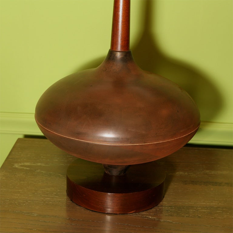 Mid-20th Century Tall Organic Table Lamps