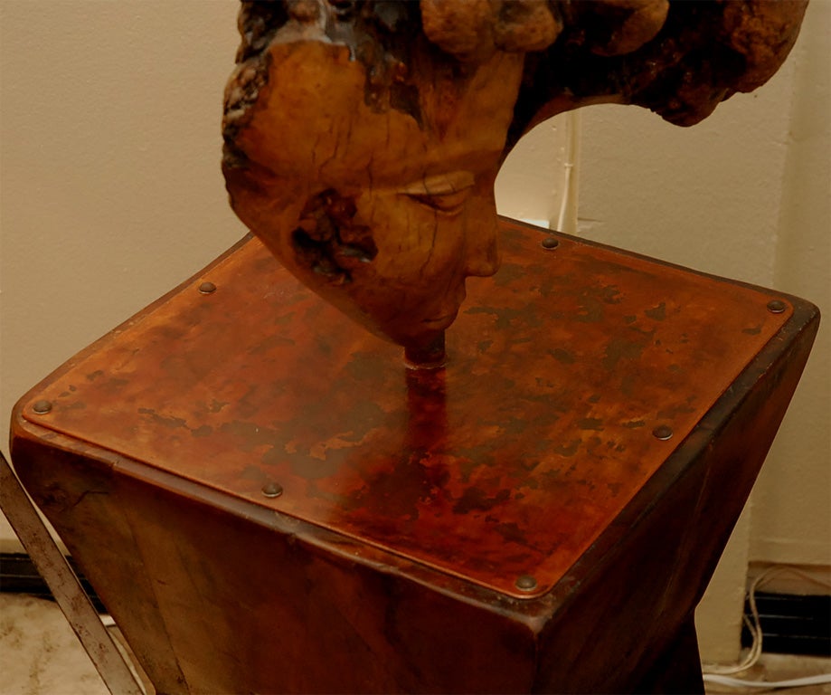 Root Sculpture with Pedestal by Laurie Tucker For Sale 1