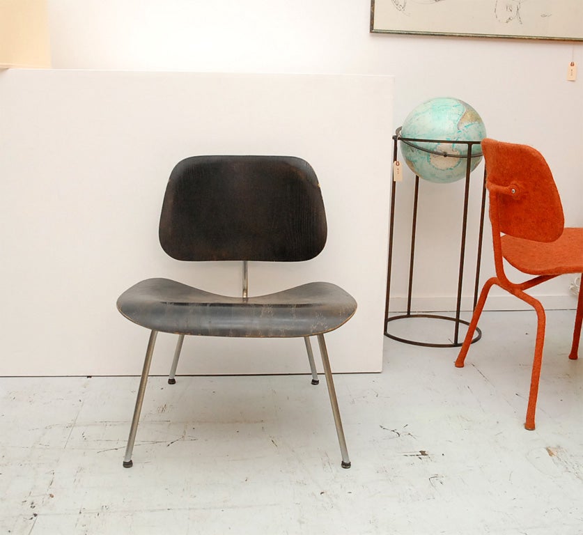 American Black aniline dye, Evans label,  Eames LCM in Ash.