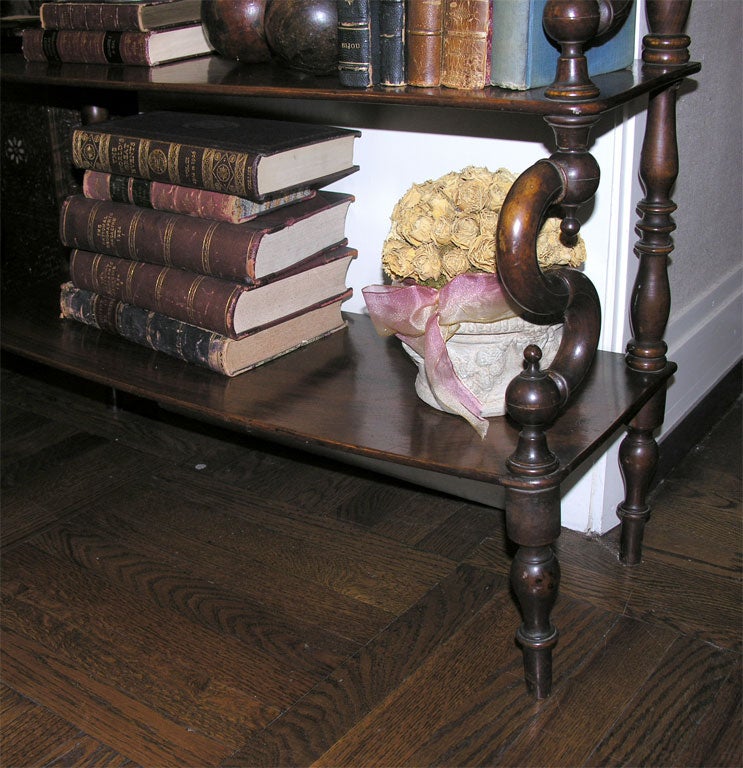 Brighton Pavillion Inspired Turned Waterfall Etagere