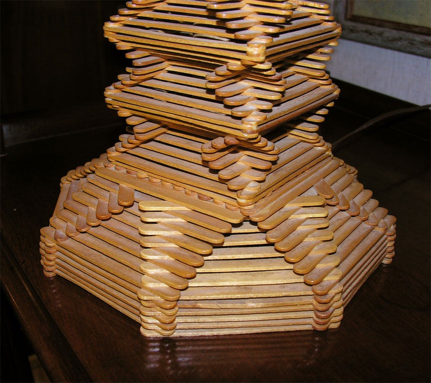 popsicle stick pyramid
