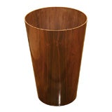 Rosewood waste paper basket