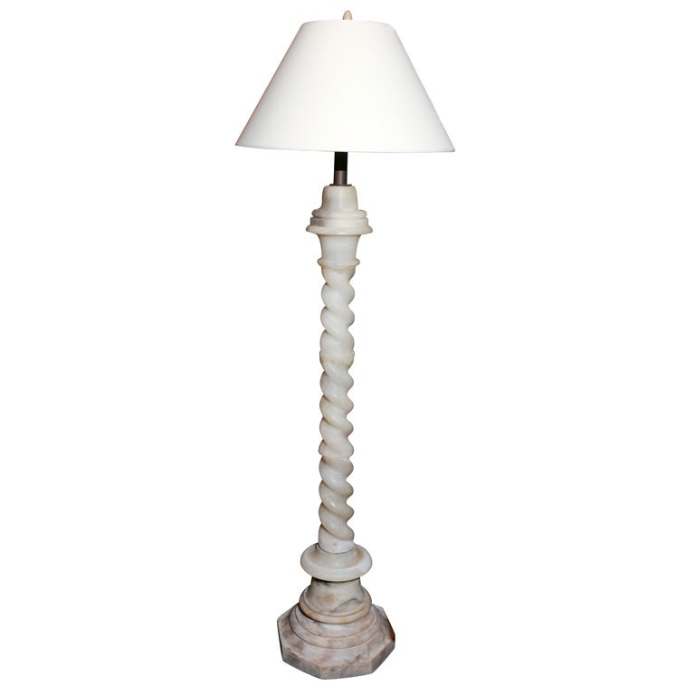 Alabaster Floor Lamp At 1stdibs Alabaster Floor Lamp For