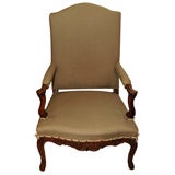 Regence Walnut Fauteuil