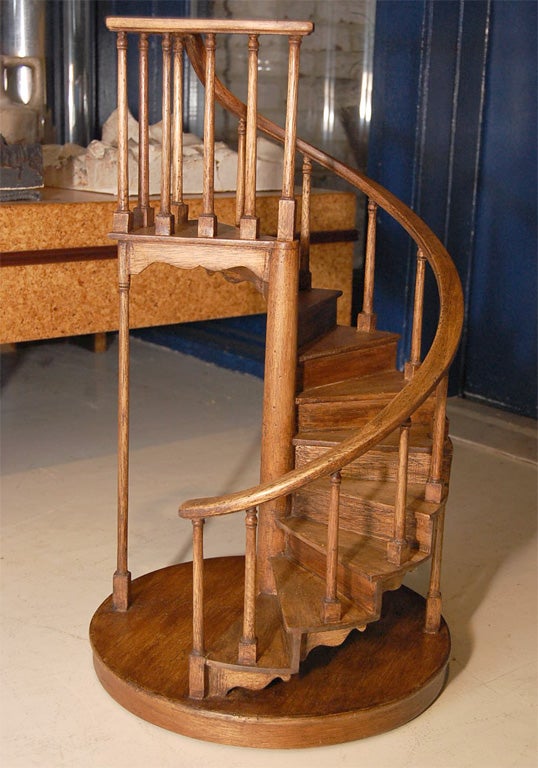 Mid-20th Century Architectural Staircase Model