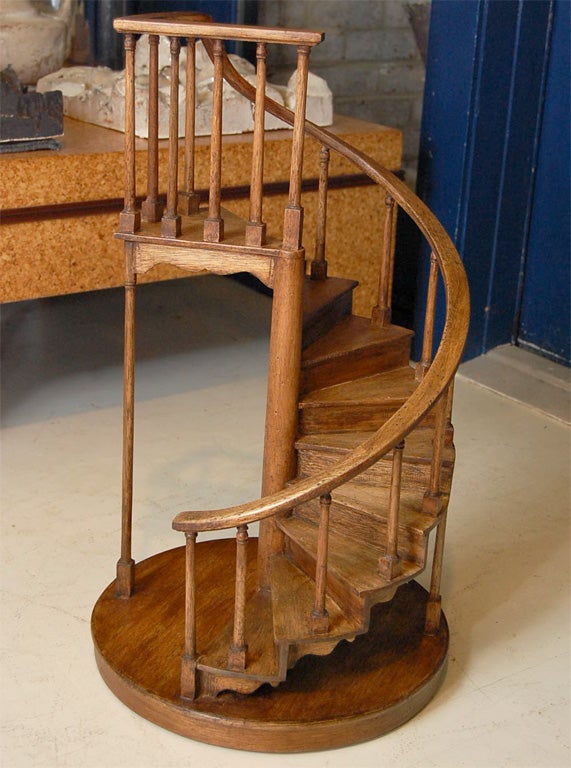 Mahogany Architectural Staircase Model