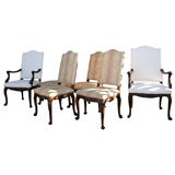 Set of 6 french chairs