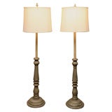 Pair Candlestick Floor Lamps Pair Candlestick Floor Lamps