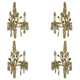 Antique Set of Four Early 20th Century Appliques - SOLD IN PAIRS