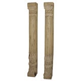 Beautiful Pair of Mid 19th Century Italian Columns