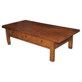 Antique Rustic Chinese Elm Wood Coffee Table