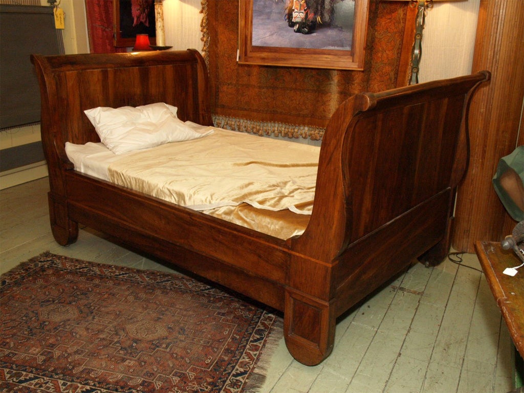 Very attractive lines and patina.<br />
Interior measurements: 74 3/4 x 45 1/2