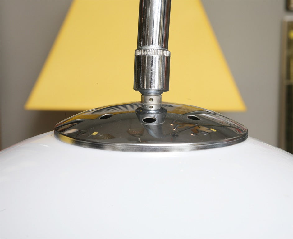 Guzzini Arc Floor Lamp with Marble Base & Illuminating Shade 5