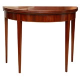 Antique 18th Century George III Demi-Lune Table