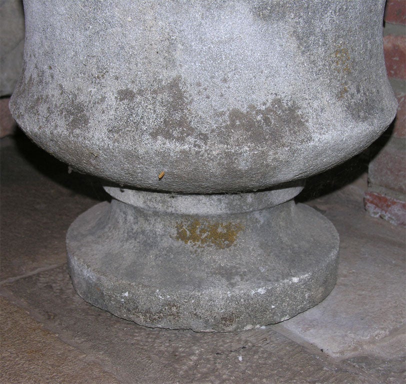 French Limestone Urns