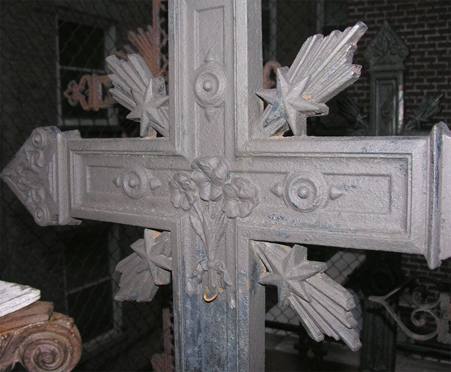 Cast Iron Cross For Sale 3