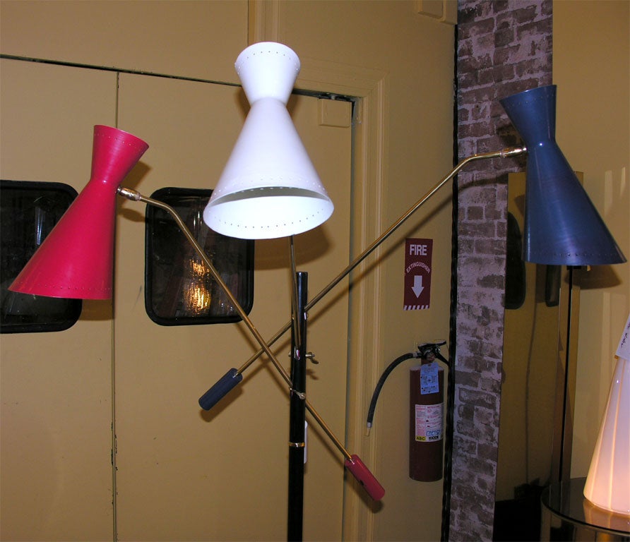 multi arm table lamp
