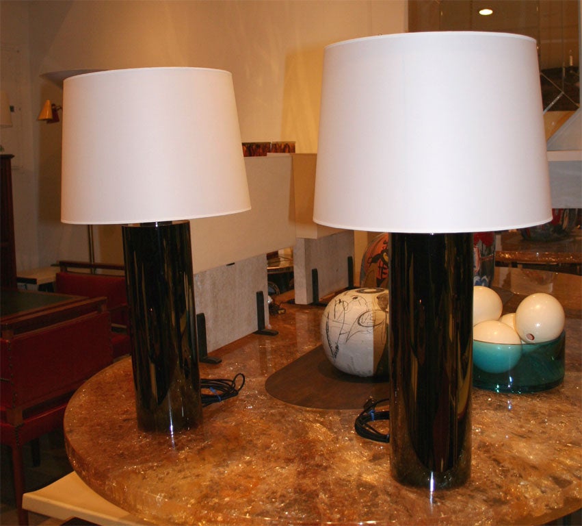 French Black Nickel Lamps